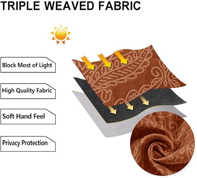 DWCN Ombre Curtains 63 inches Long - Image 6