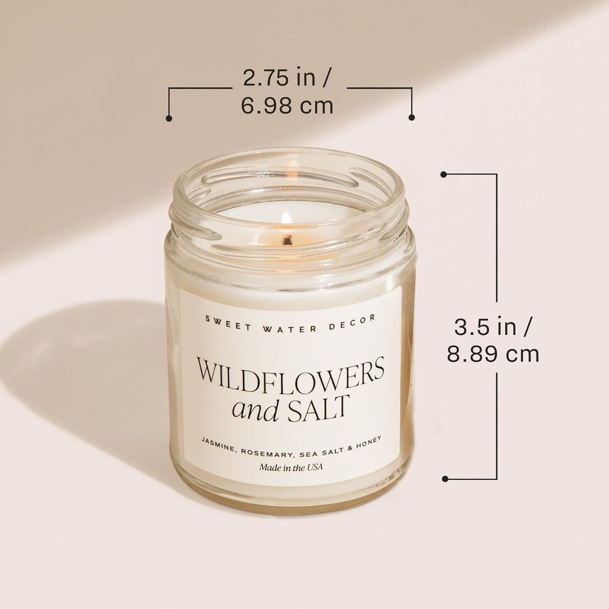 Sweet Water Decor OMG! You're Engaged Candle - Engagement Candle Gift for Bride - Bridal Shower Gift for Her - 9oz Clear Jar, 40 Hour Burn Time, Made in the USA