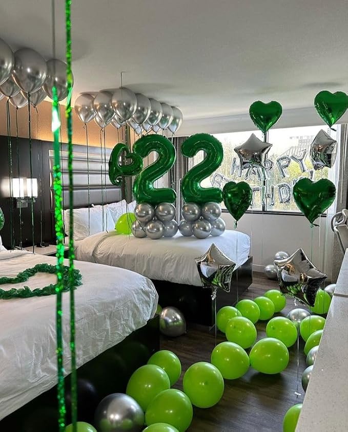 Green 5 Balloon - Image 8