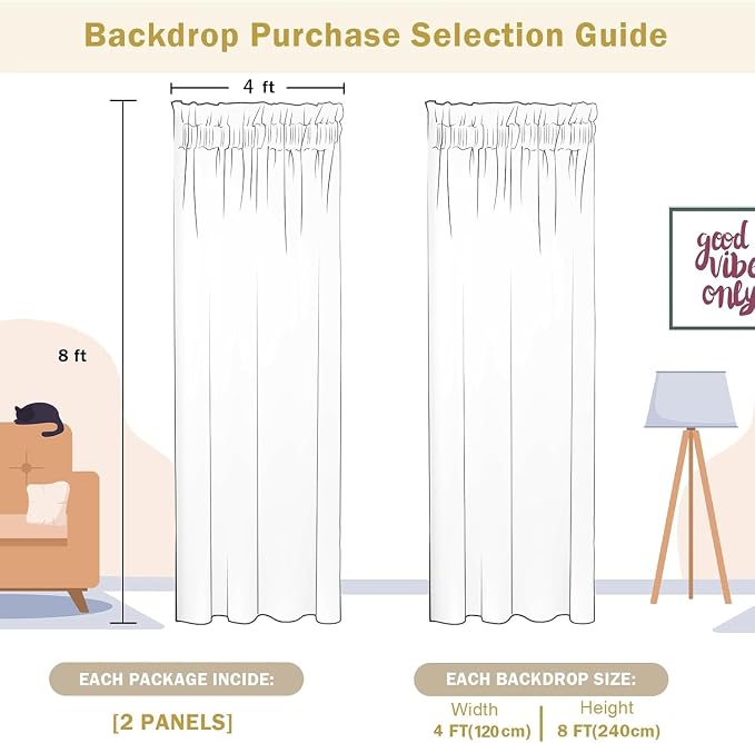 4×8FT-2PCS Silver Sequin Backdrop Curtains Panels, Photography Backdrop Glitter - Image 7