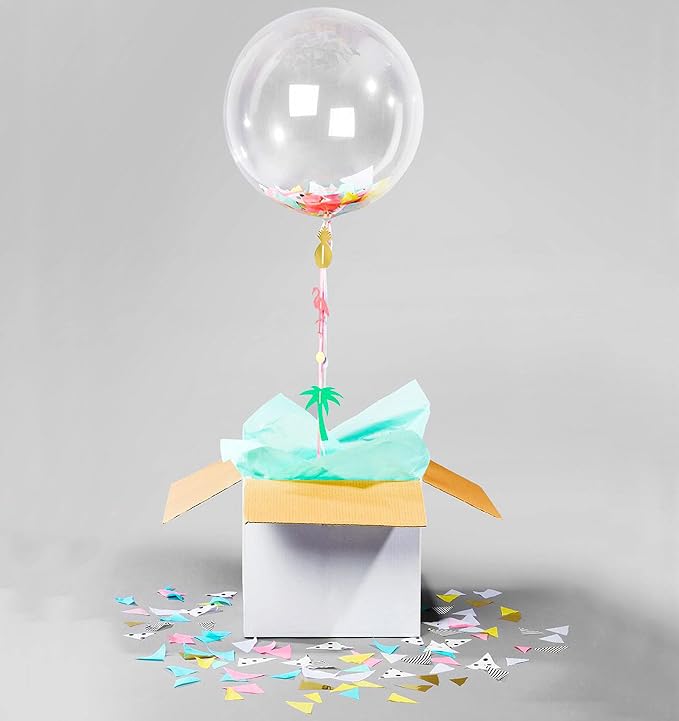 20 Inch Bobo Balloons, Large Bubble Balloons | Transparent Bubble Balloon - Image 8