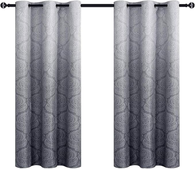 DWCN Ombre Blackout Curtains for Bedroom - Image 9