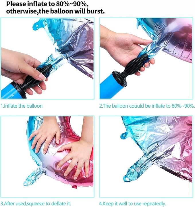 Number Balloon | Number 8 Balloon - Image 6