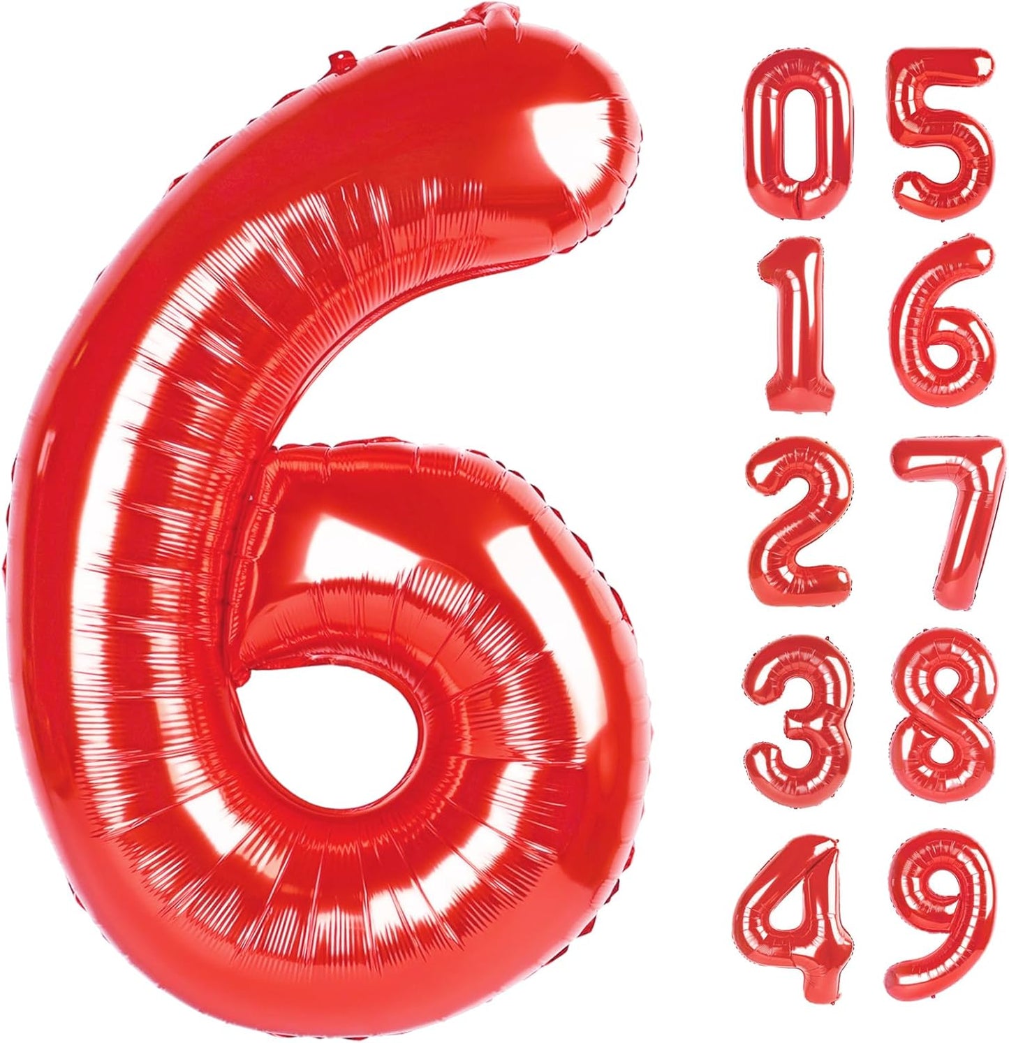 2026 number balloon flammulated