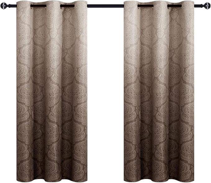 DWCN Ombre Blackout Curtains for Bedroom - Image 9