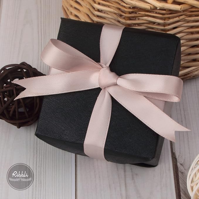 Ribbli Vanilla Double Faced Satin Ribbon, 1/2โ x Continuous 25 Yards, Use - Image 5