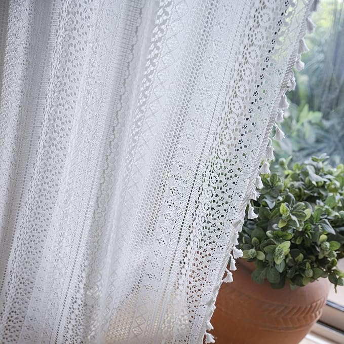 Sutuo Home Boho Curtains 120 inches - Image 8