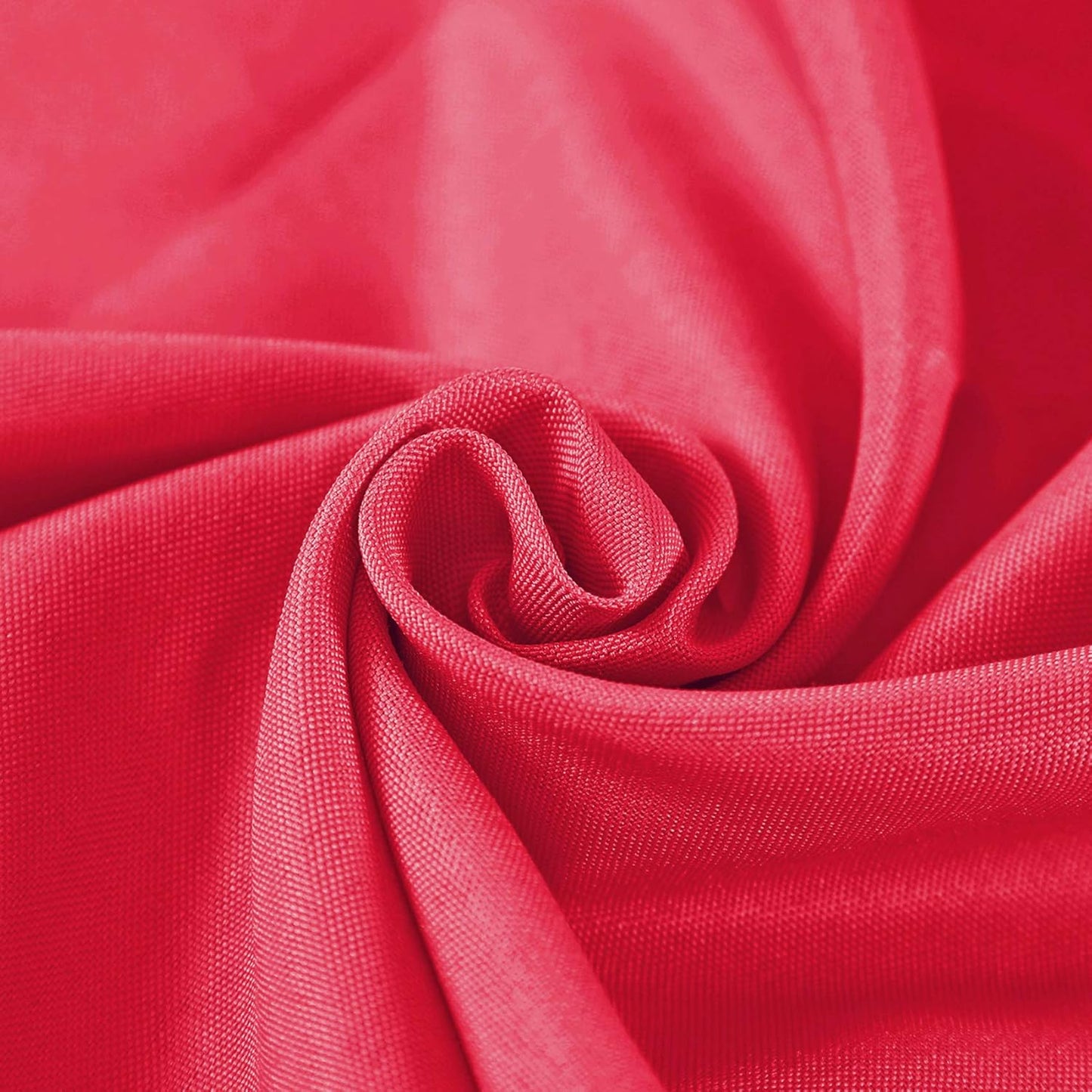 Cupuamon 108 inch Round Tablecloth Washable Polyester Table Cloth Decorative Table Cover for Wedding Party Dining Banquet(108 inch,Red)