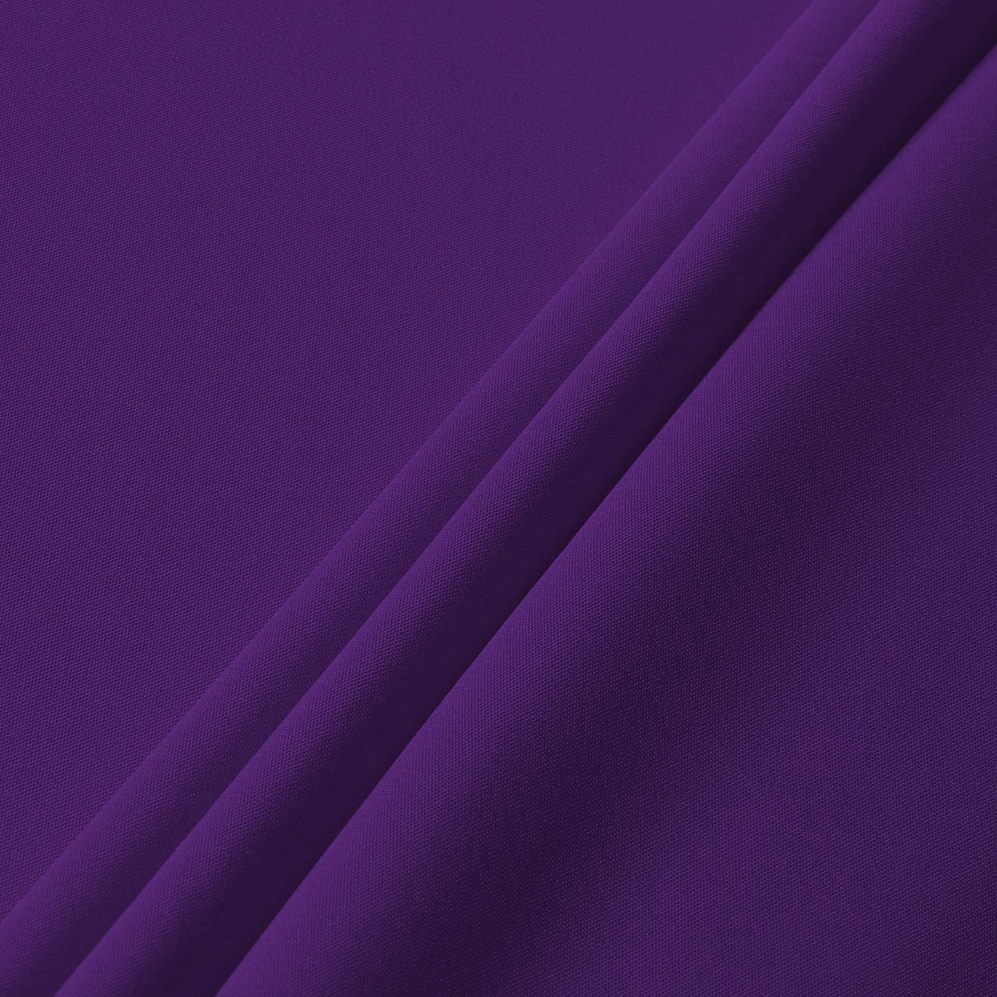 sancua Round Tablecloth - 60 Inch - Water Resistant Spill Proof Washable Polyester Table Cloth Decorative Fabric Table Cover for Dining Tables, Buffet Parties and Camping, Purple