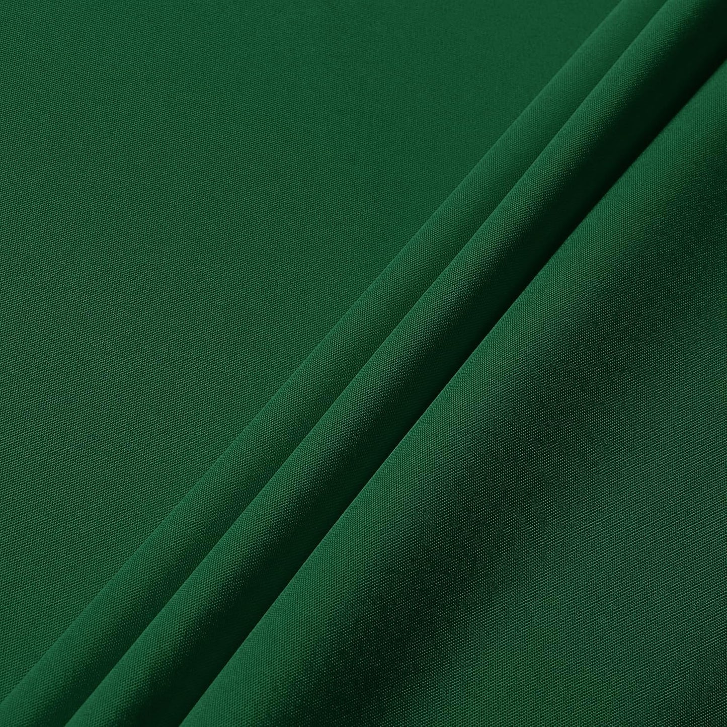 sancua Round Tablecloth - 48 Inch - Water Resistant Spill Proof Washable Polyester Table Cloth Decorative Fabric Table Cover for Dining Tables, Buffet Parties and Camping, Hunter Green
