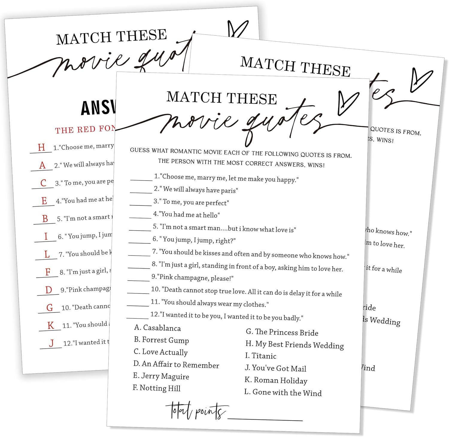 Party Games & Activities