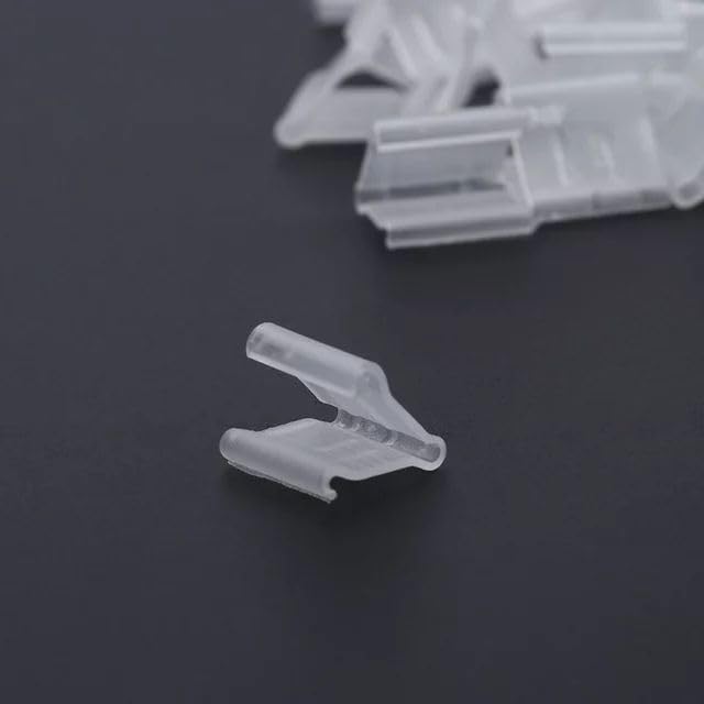 100 Pcs Transparent Balloon V-shaped Clip Plastic V-shaped Balloon Clip Wedding - Image 3
