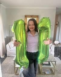 Light Green 3 Balloon - Image 8