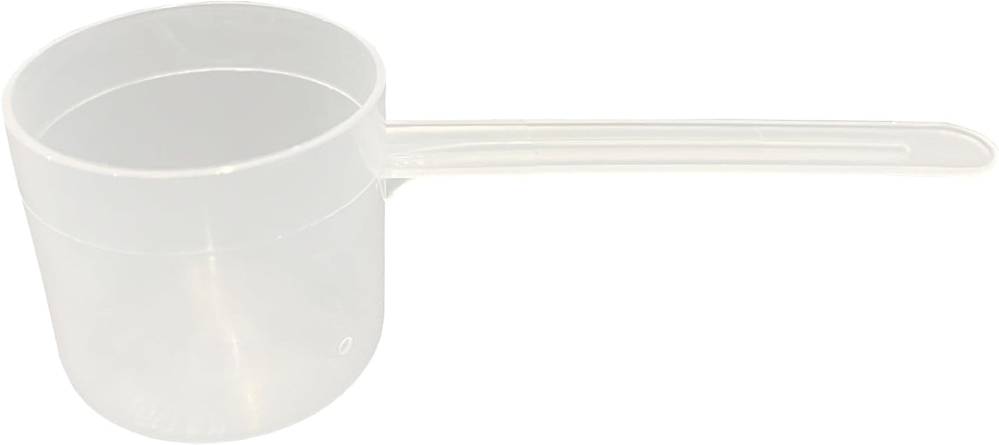 55 mL (55 CC | 1.86 Oz.) Long Handle Scoop for Measuring Coffee, Pet Food, Grains, Protein, Spices and Other Dry Goods (Pack of 1)