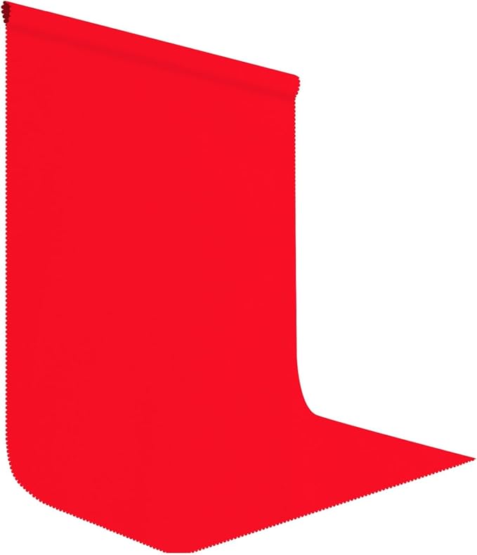 Red Photography Backdrop for Photoshoot, Fabric 10x20ft | Polyester Studio by LYLYCTY