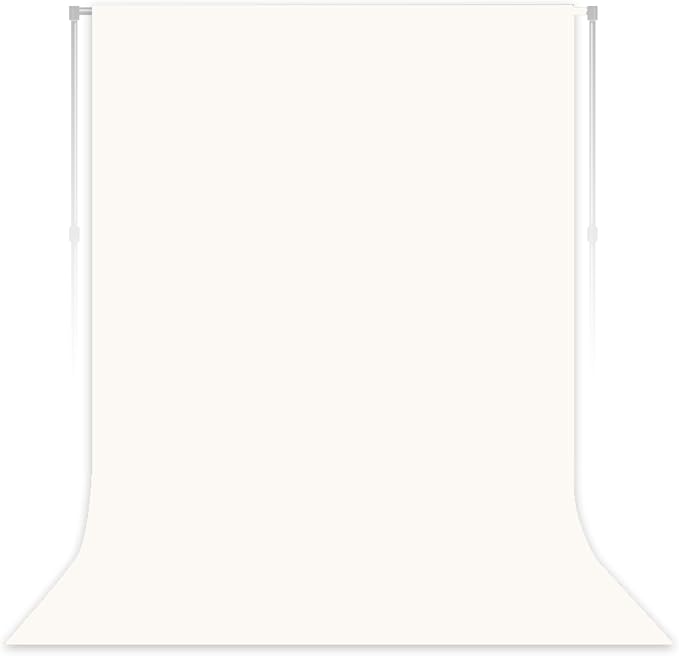 Ivory Photography Backdrop for Photoshoot, 5x7 FT | Versatile Studio Photo by LYLYCTY