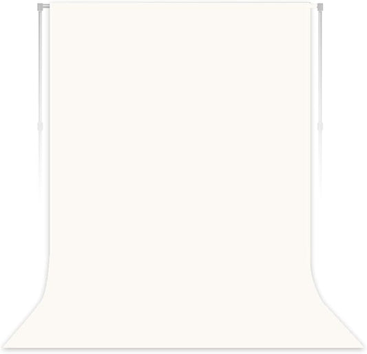Ivory Photography Backdrop for Photoshoot, 10x10 FT | Versatile Studio Photo by LYLYCTY