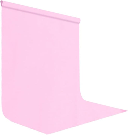 Pink Photography Backdrop for Photoshoot, Fabric 8x10ft | Polyester Studio by LYLYCTY
