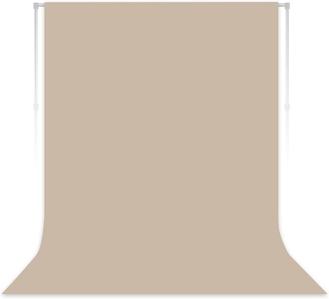 Beige Photography Backdrop for Photoshoot, 8x10 FT | Versatile Studio Photo by LYLYCTY