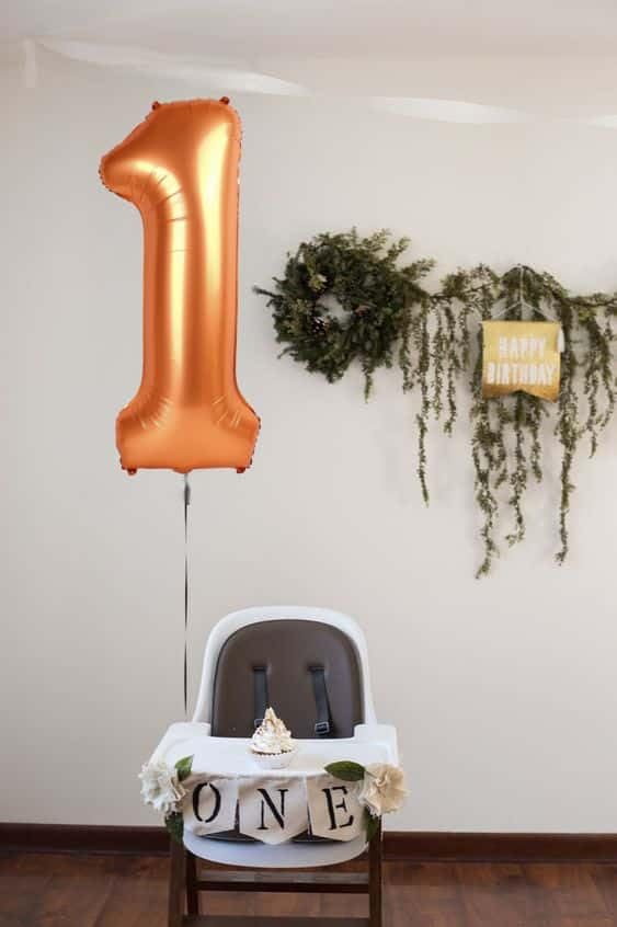 Orange Number 5 Balloon 40 Inch, 5th Birthday Party Decorations Men Women | - Image 2