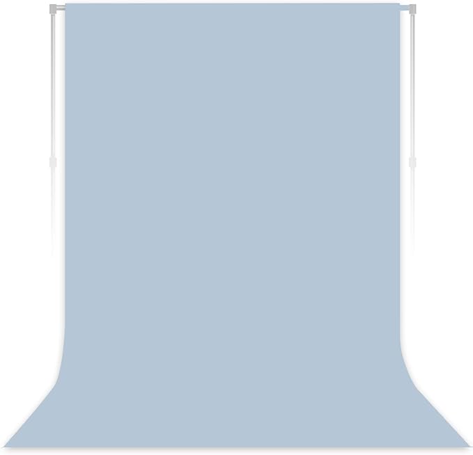 Photography Backdrop for Photoshoot, Dusty Blue, 10x20 FT | Versatile Studio by LYLYCTY