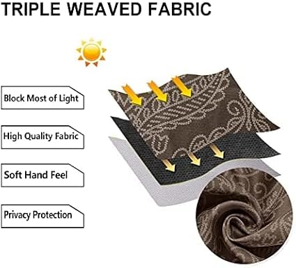 DWCN Ombre Blackout Curtains for Living Room - Image 6
