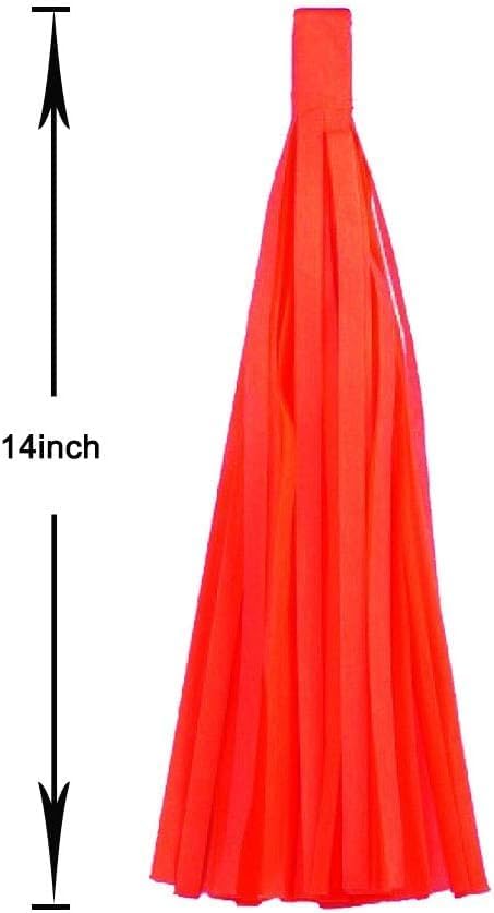 Dark Purple,Light Purple and Blue Tassel Garland Banner Paper Tassels for Birthday Party Decorations,Pack of 15