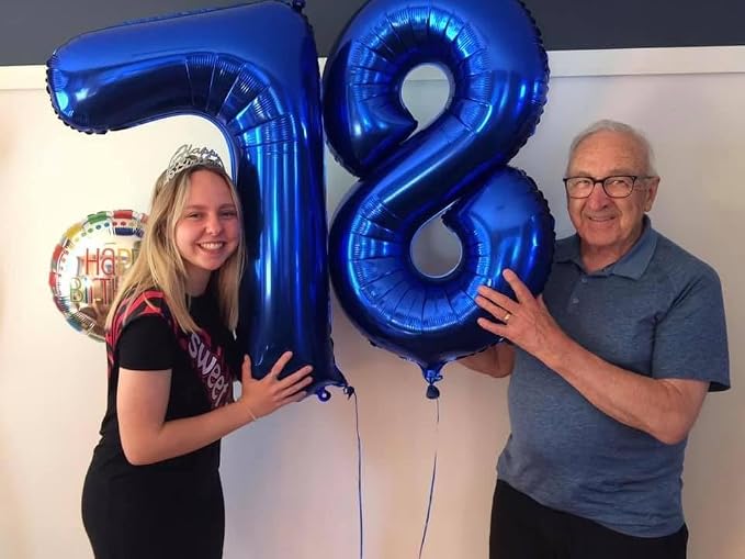 Navy Blue 70 Balloon - Image 4