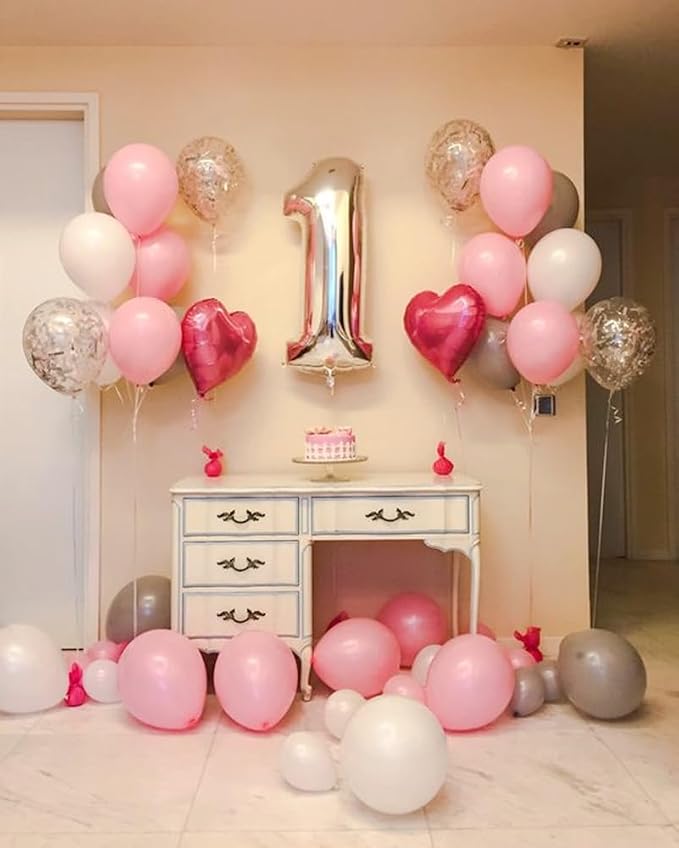 Number Balloons Silver 11 Balloon 40 inch - Image 2
