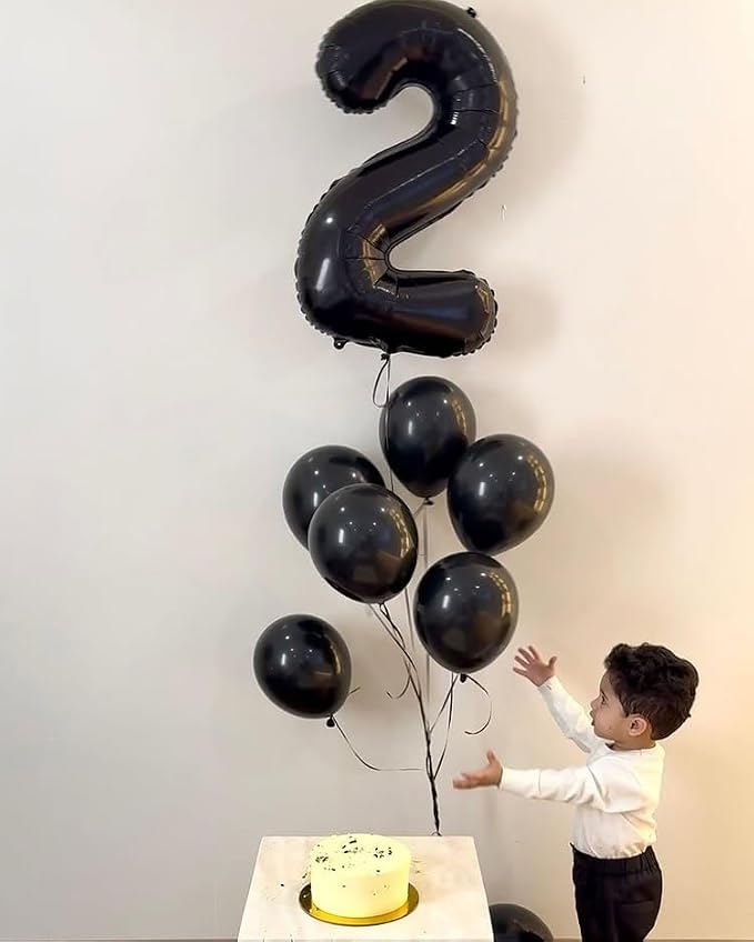 0 Balloon - Light Green Birthday Number Balloons, 40 Inch Party Decorations | - Image 3