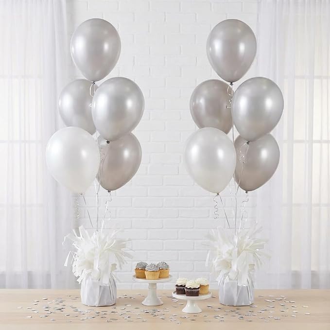 Balloon Weights White 6Pcs | Perfect - Image 6