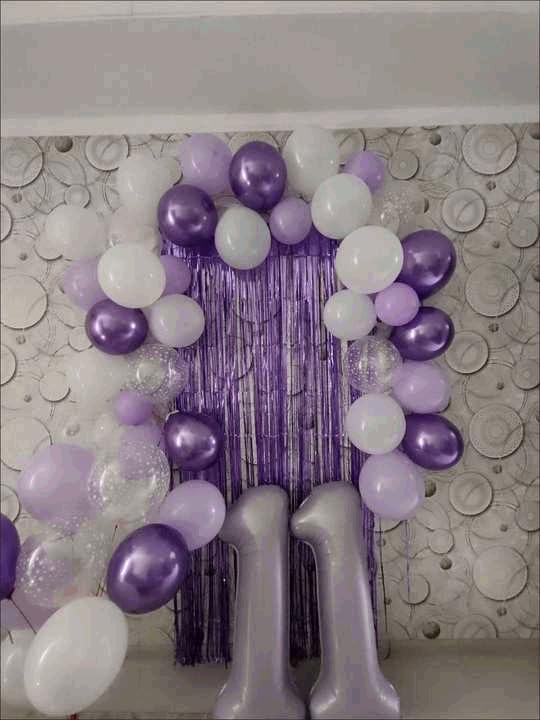 4 Balloon - Lilac Birthday Number Balloons, 40 Inch Decorations Men Women | - Image 7
