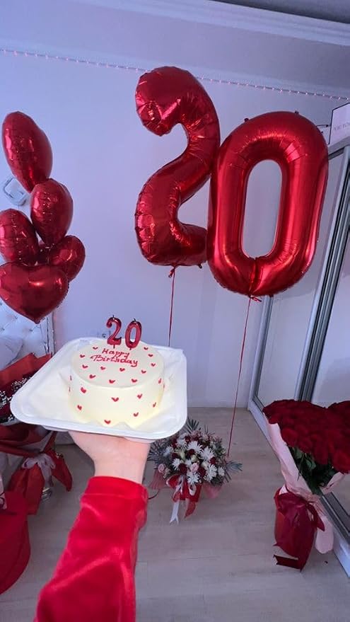 10 Balloon Numbers 40 Inch for 10th Year Old Birthday Decorations, Inflation - Image 4