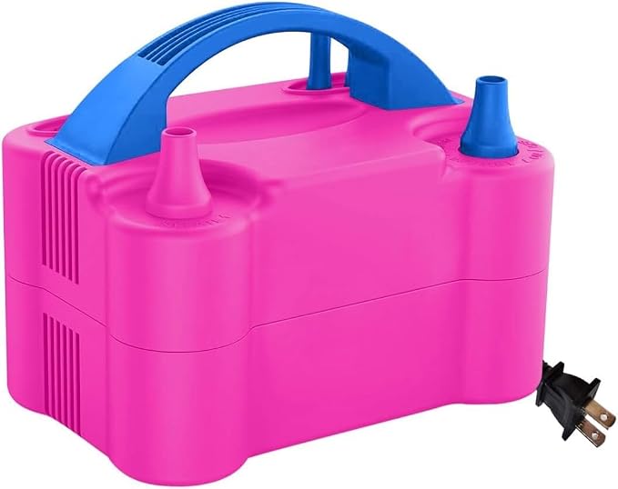 PMU Electric Balloon Inflator Pump Dual Nozzle 120V by PMU