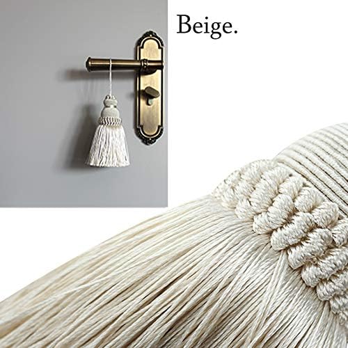 4Pcs Colorful Tassel Key Tassels DIY Accessories | 9.5 Inch Tassels - Image 4