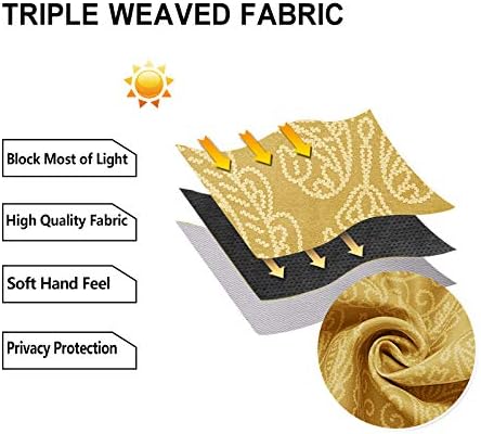 DWCN Fall Ombre Blackout Curtains - Image 6