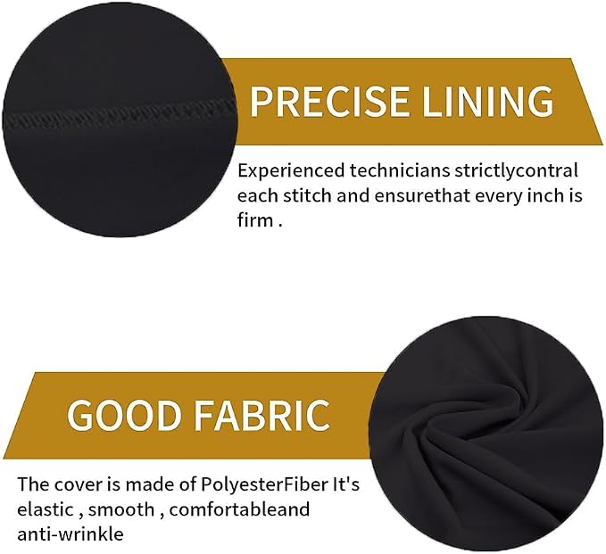 100 Pcs Black Washable Removable Universal - Image 5