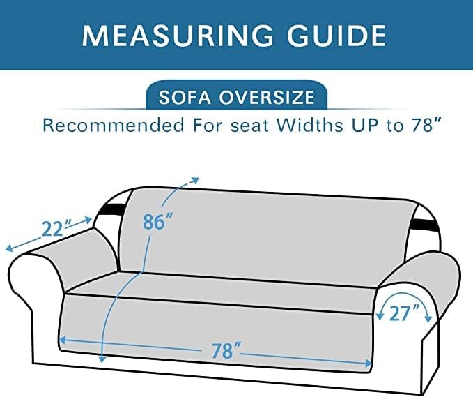 H.VERSAILTEX Sofa Protector for Dog Sofa Slipcover Quilted Furniture Protector - Image 2