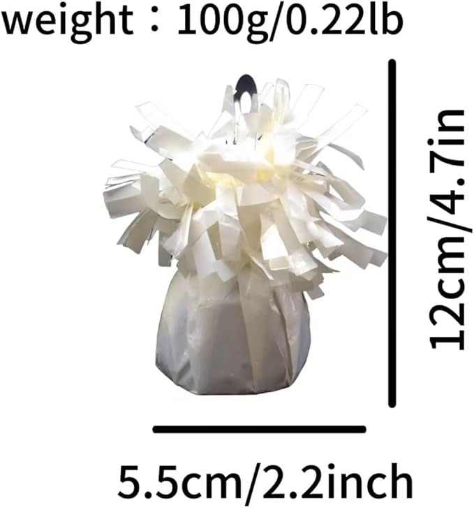 Balloon Weights, 100g | 12PCS per pack, Easily decorate balloons - Image 2