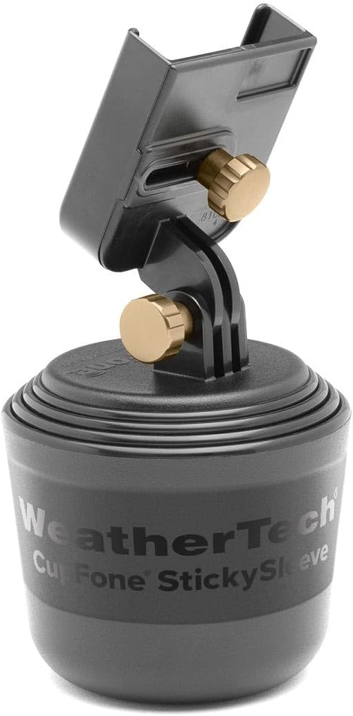 WeatherTech CupFone with Solid Billet Aluminum Knobs by WeatherTech