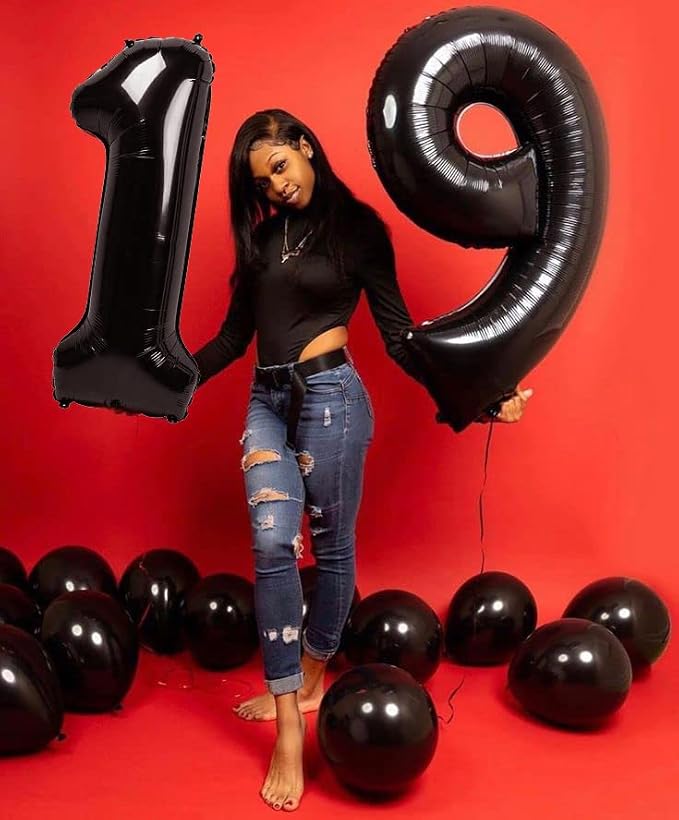 23 Balloon Numbers 40Inch for 23 32 Men Women Birthday Decorations, Inflation - Image 4