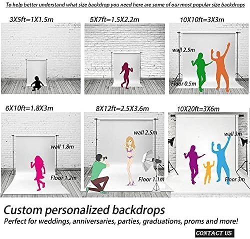 MEHOFOND 10x7ft Mr and Mrs Custom Backdrop - Image 3
