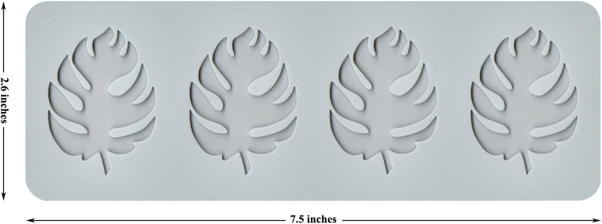 Leaves Silicone Cake Decorating Molds, Embossing Lace Fondant Molds