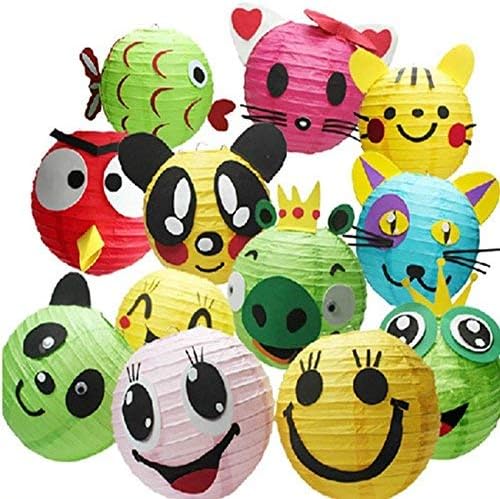 12Pcs 12 Inch White Paper Lanterns Decorative Chinese, Japanese Hanging Round - Image 6