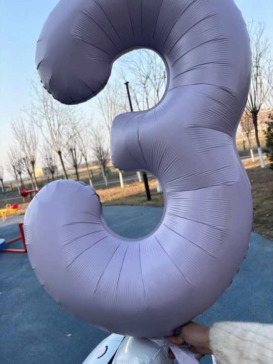 Lilac Number 9 Balloon 40 Inch - Image 2