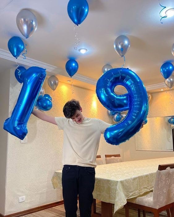Navy Blue 90 Balloon - Image 4