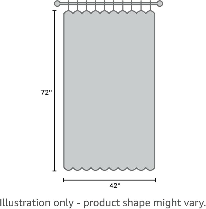 Deconovo Living Room Curtains 72 Inches Long, Thermal Insulated, Room Darkening - Image 10