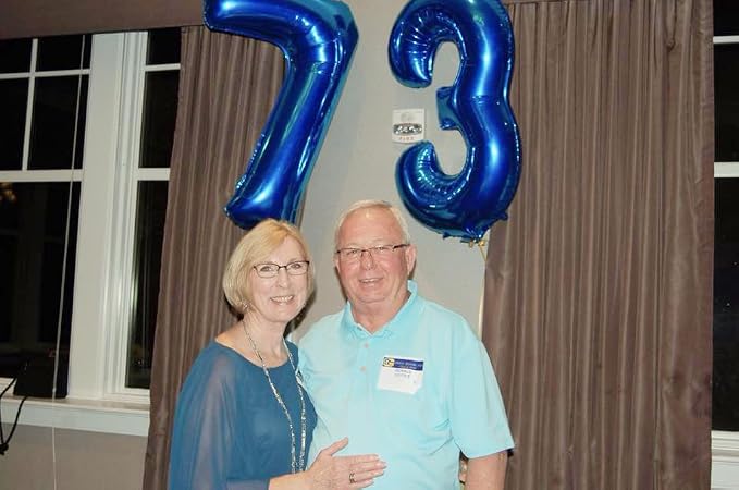 Navy Blue 30 Balloon - Image 8