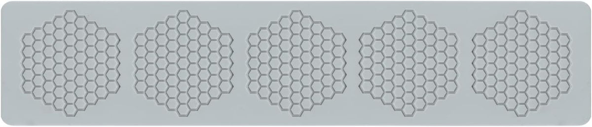 Honeycomb Bee Silicone Molds, Bee Lace Fondant Molds and Embossing Lace Fondant Mold for Cupcake Cake Decorating Sugar Chocolate Candy Baking Mold