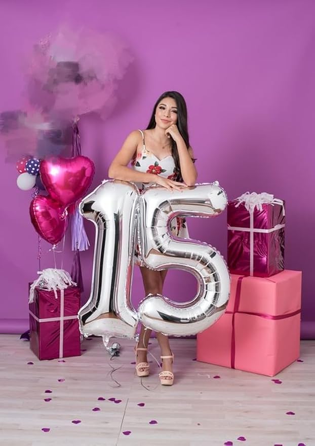 14 Balloon Numbers 40Inch for 14th Year Old Birthday Decorations, Inflation - Image 4